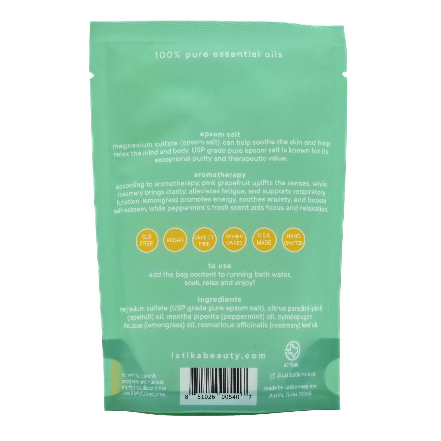 Stress Relief Bath Soak