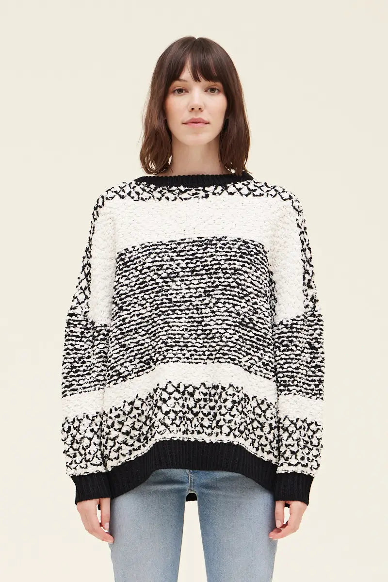 Mix Stitch Sweater