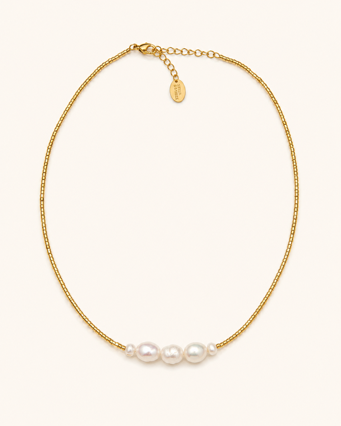 Lana Pearl Cluster Necklace