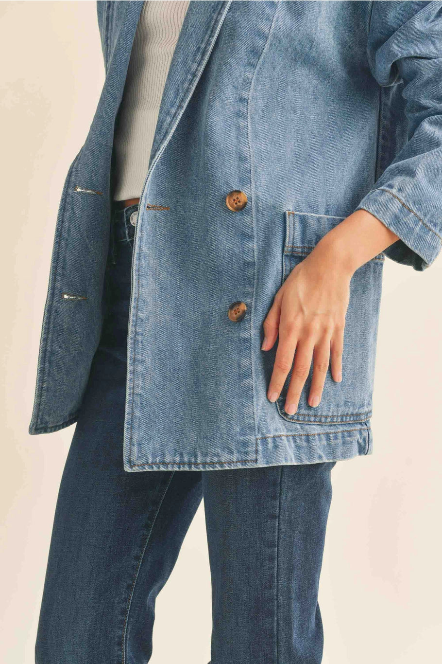 Denim Blazer
