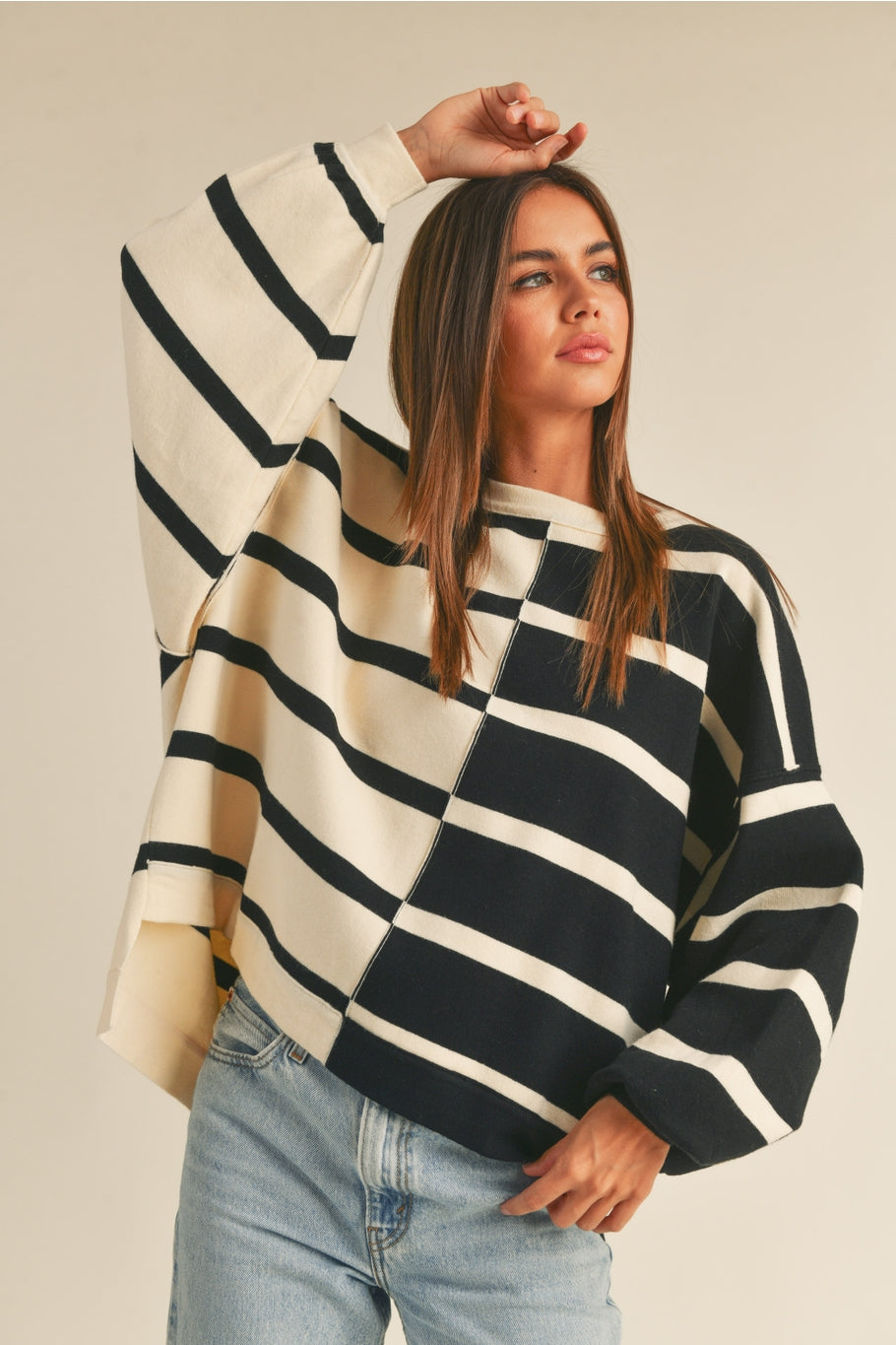 The Double Stripe Sweater
