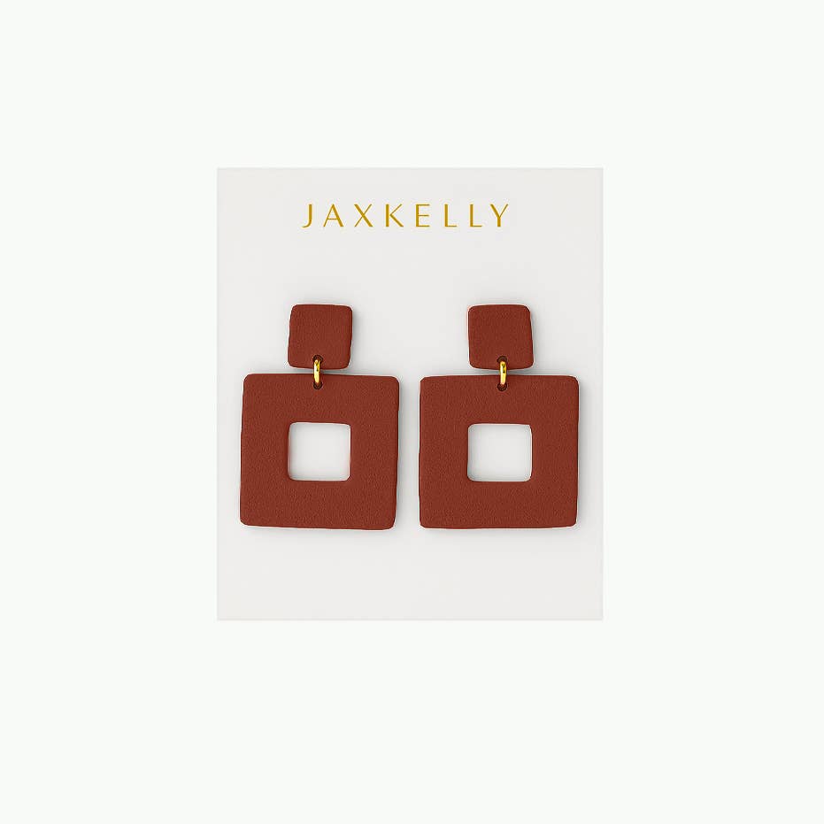 Square Clay Earring