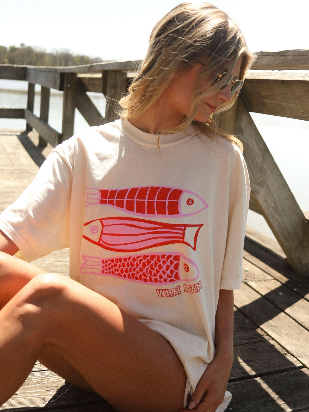 What A Catch Fish Tee