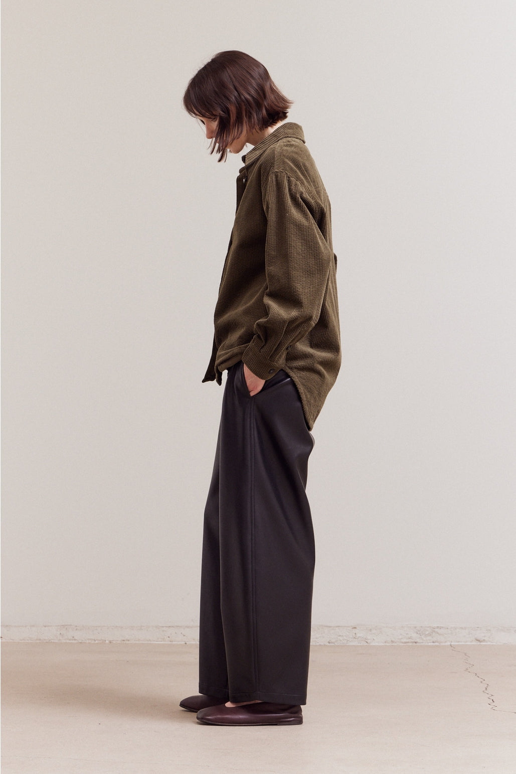 Corduroy Button Up