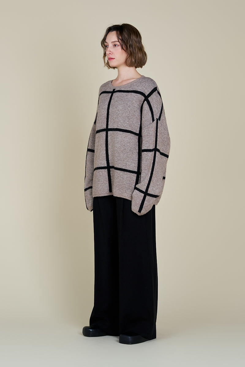 The Grid Sweater