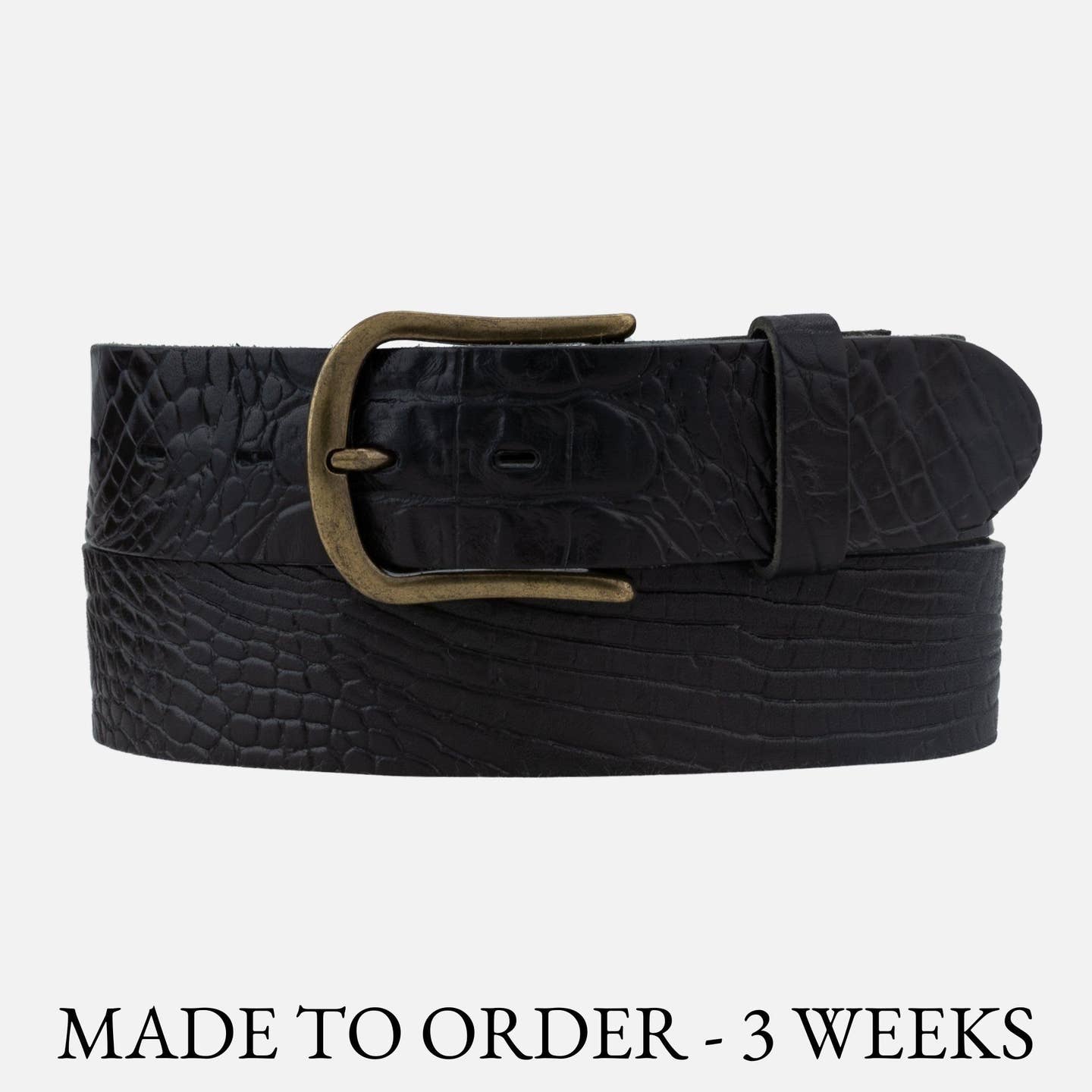 Crocodile Belt
