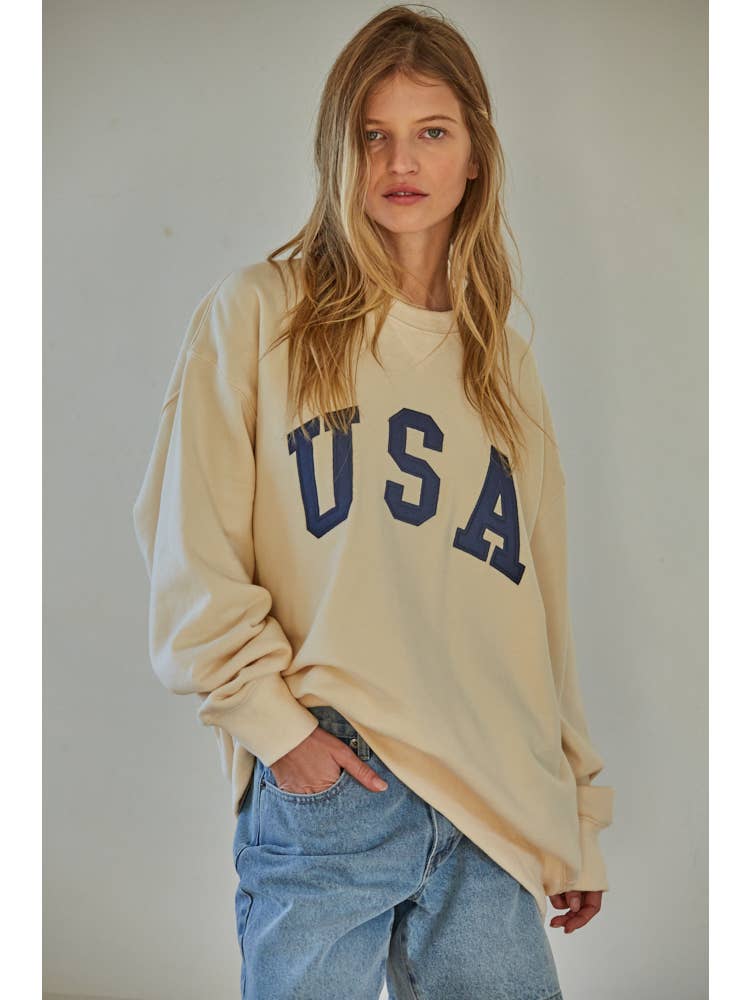USA Cozy Sweatshirt