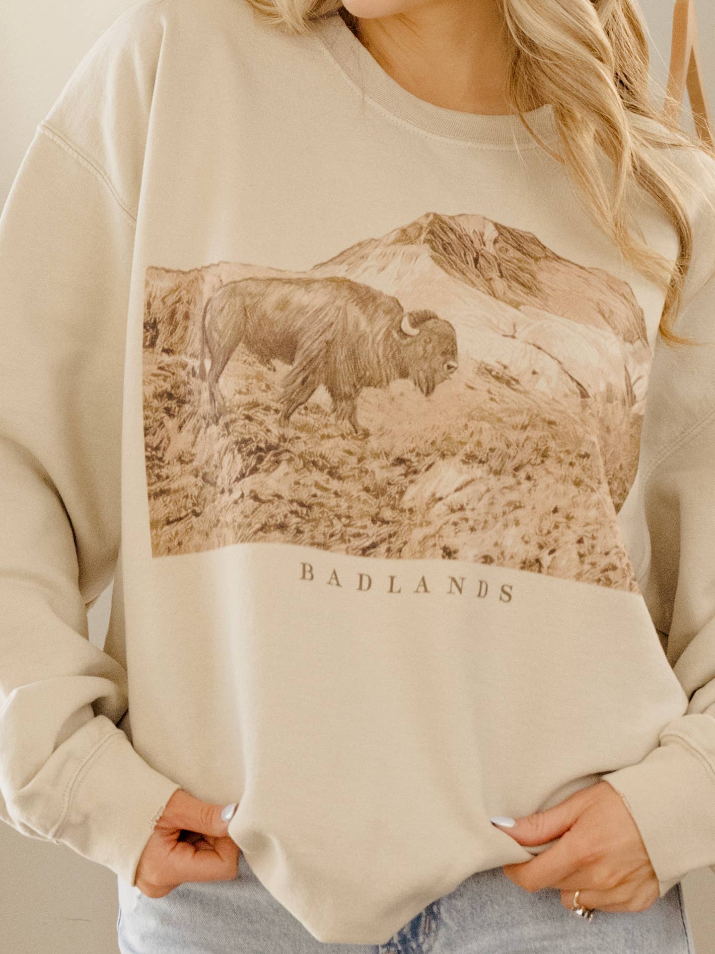 Badlands Bison Sweatshirt