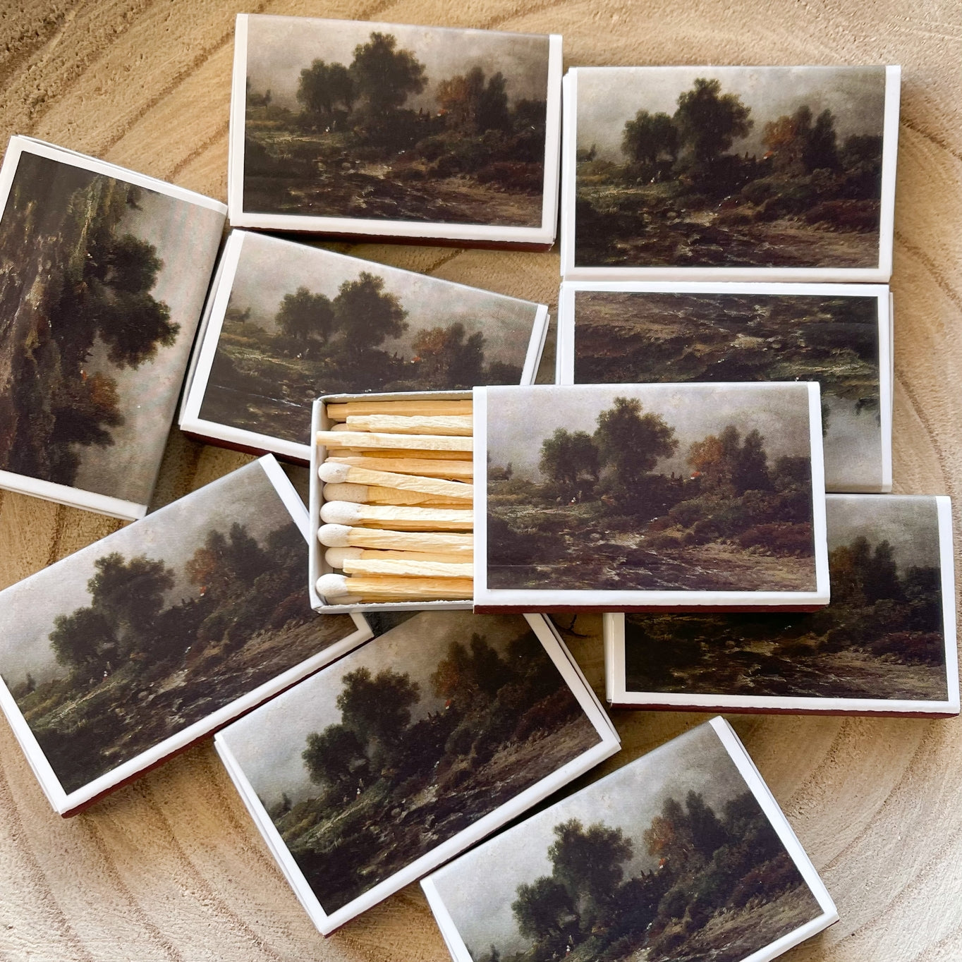 Moody Tree Landscape Matches