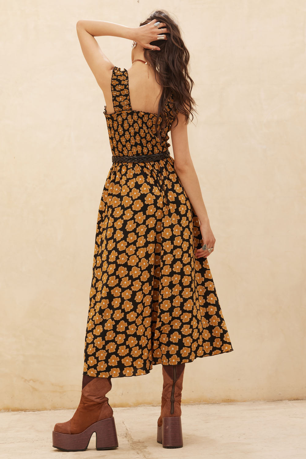 Mod Floral Dress