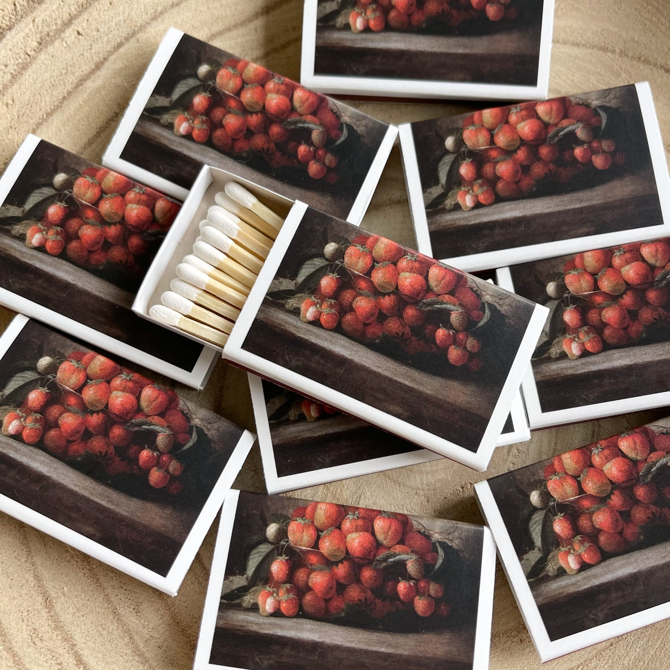 Moody Strawberry Matches