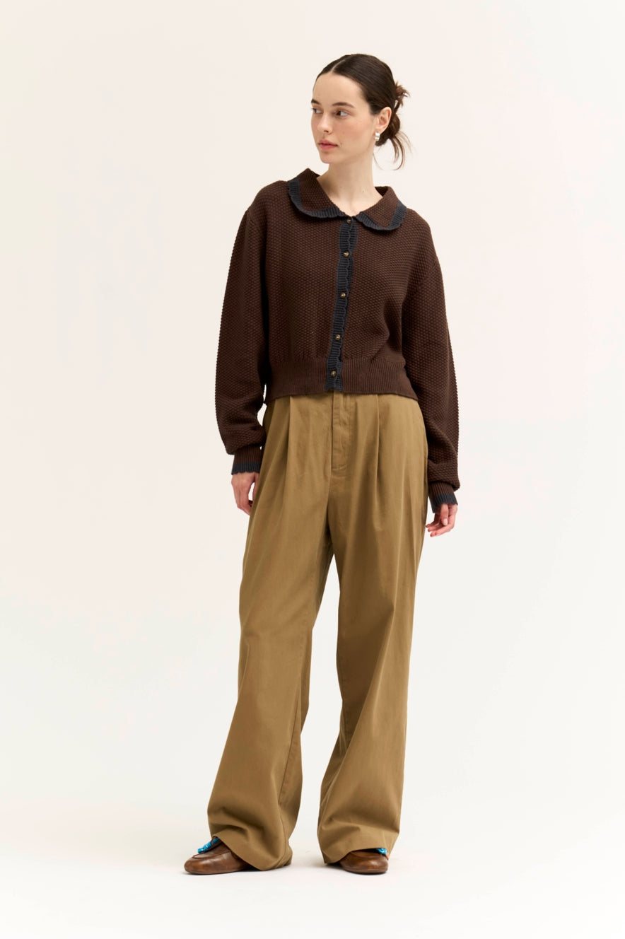 The Scallop Cardigan