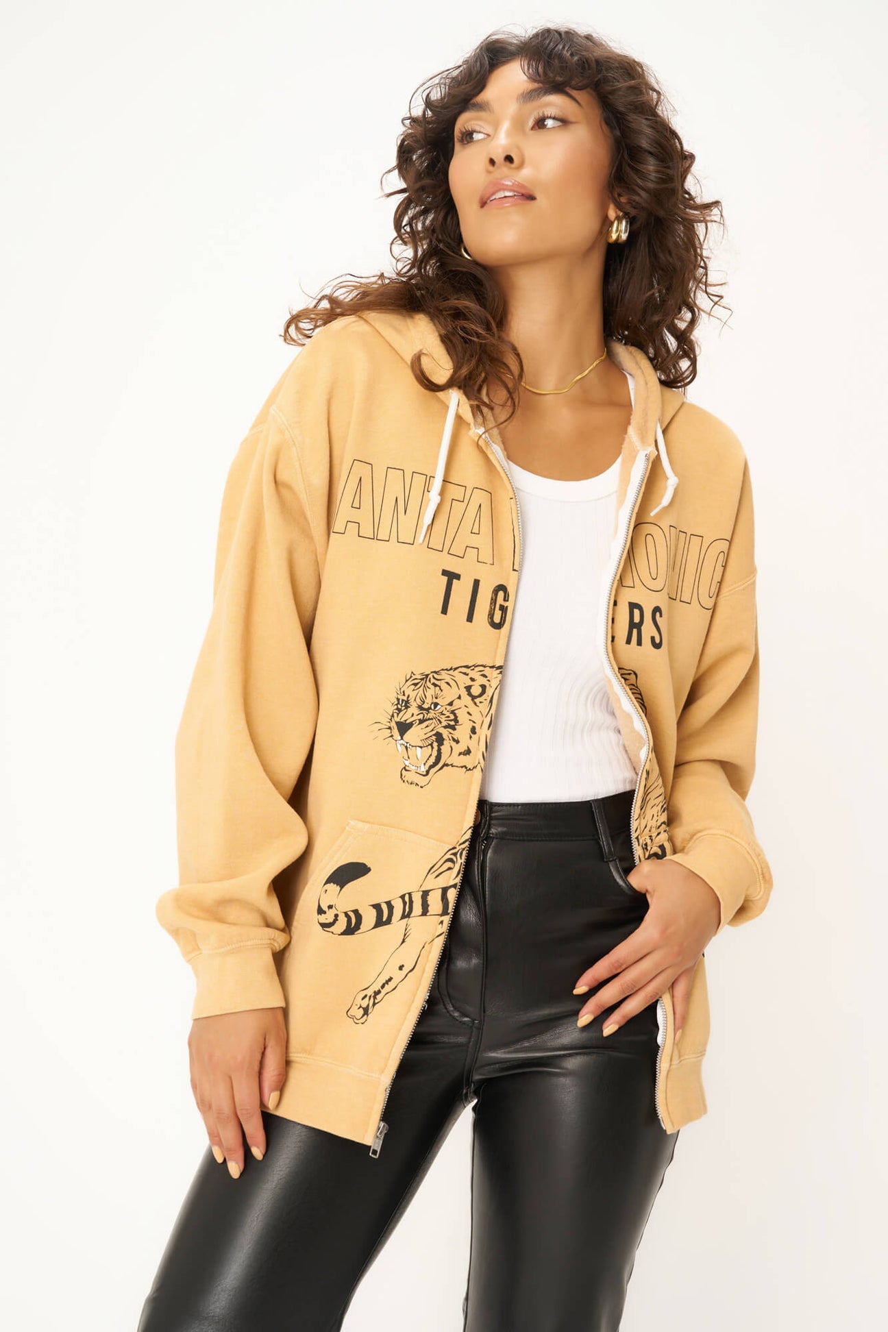 Santa Monica Tigers Zip Hoodie