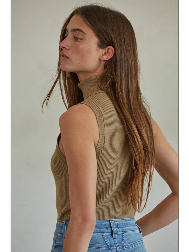 The Sleeveless Turtleneck
