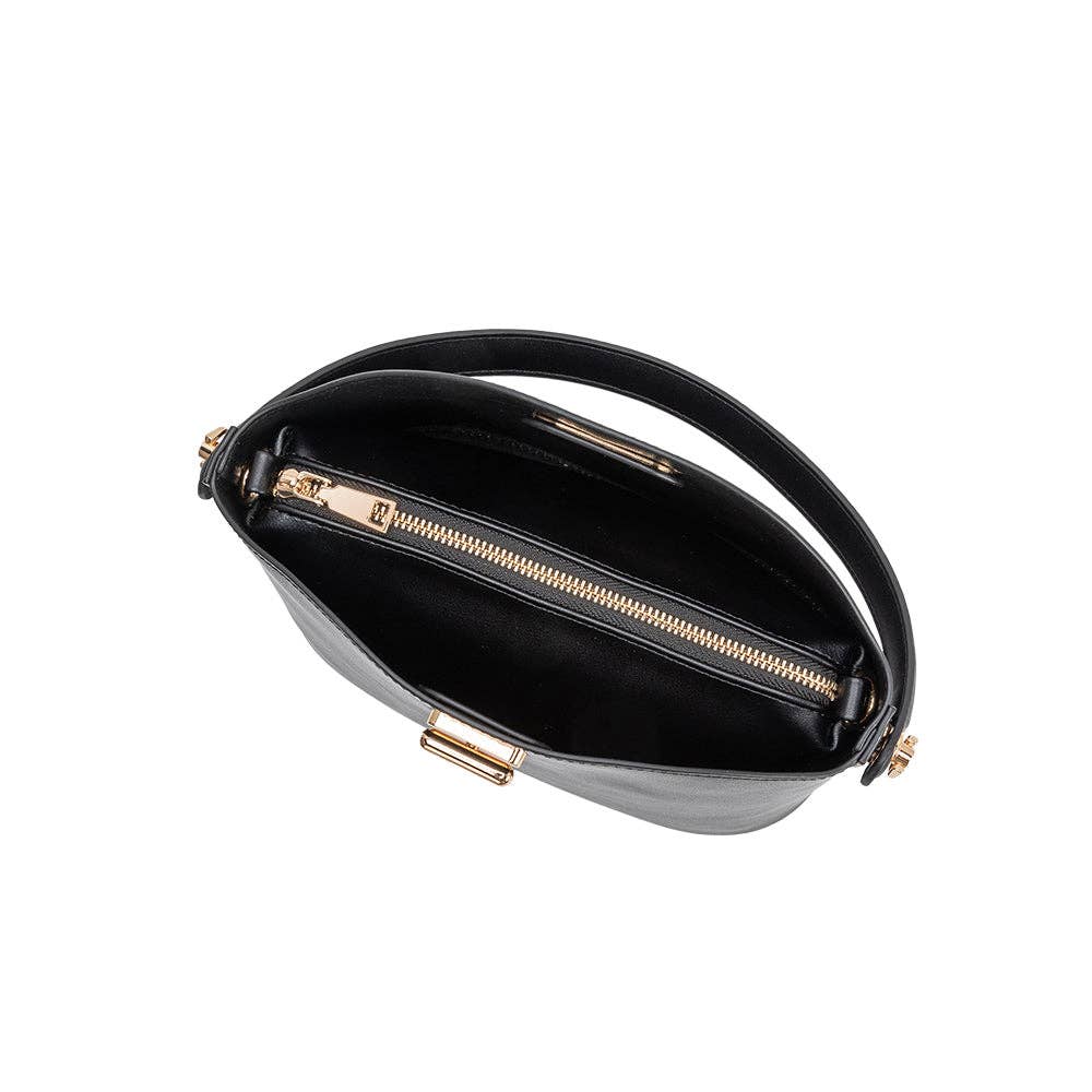 Lana Black Crossbody Bag