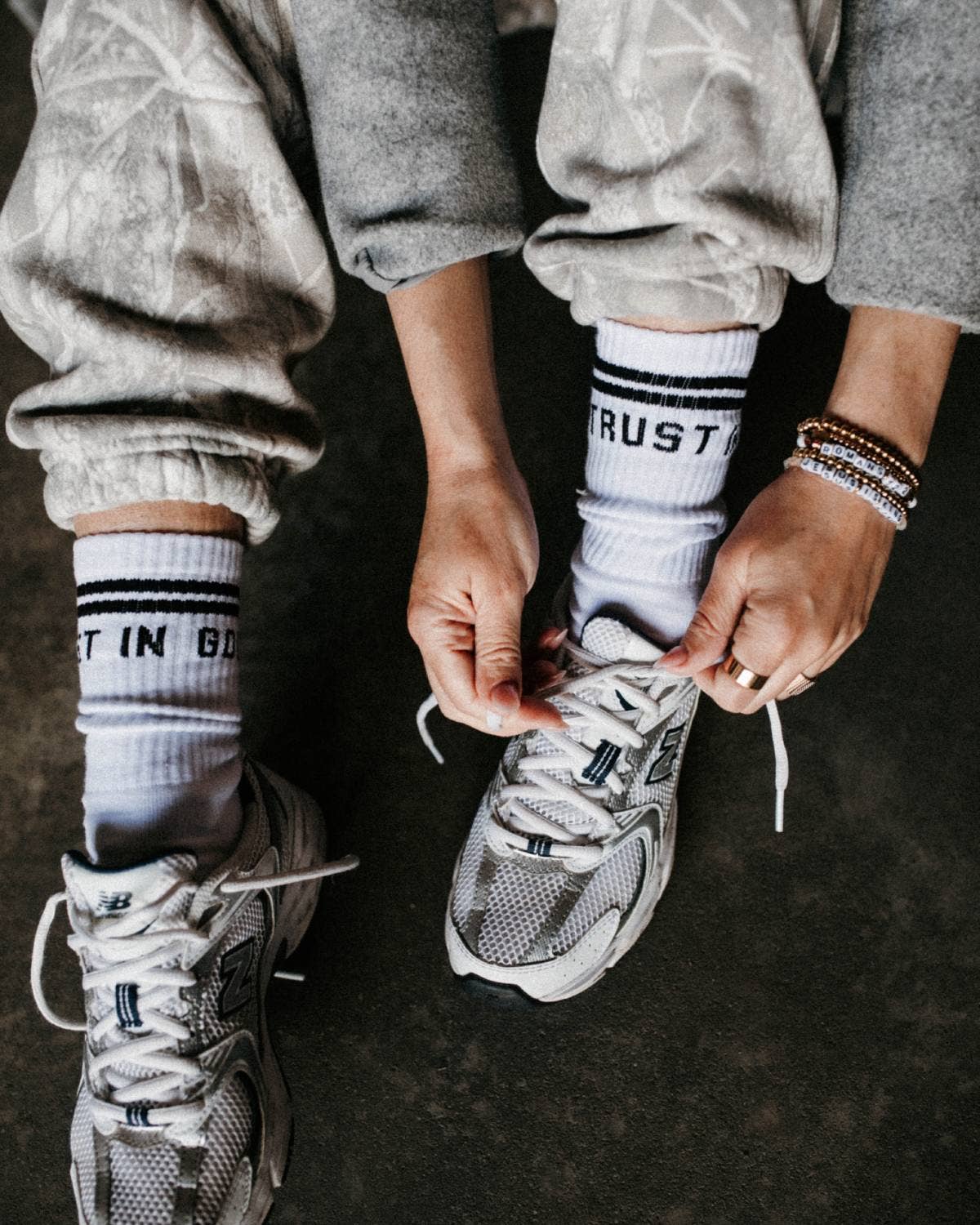 "In God We Trust" Crew Socks