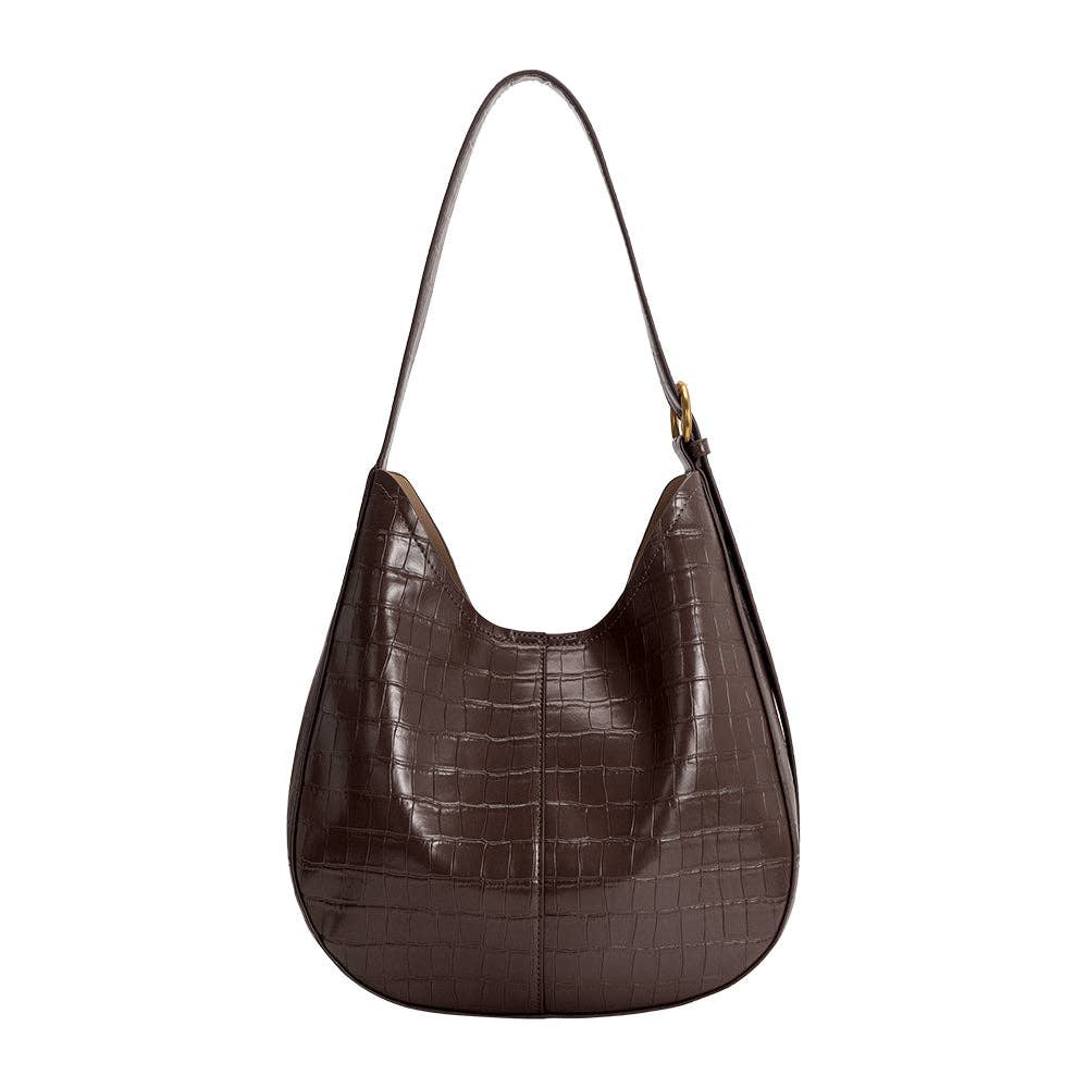 Stefanie Chocolate Shoulder Bag
