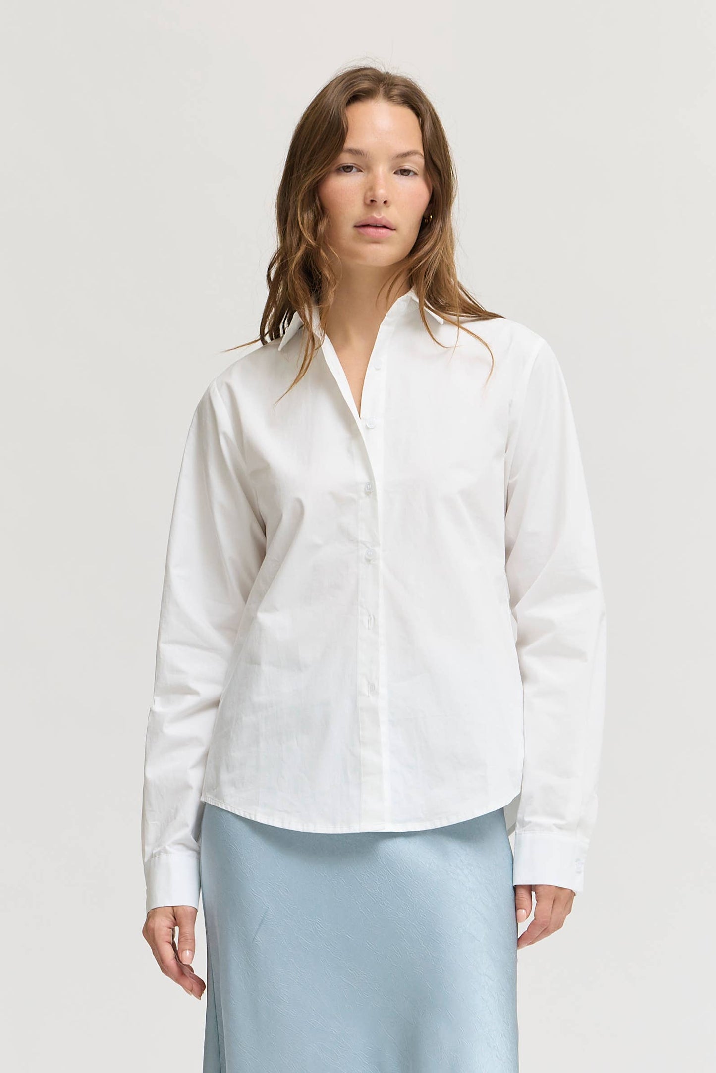 Basic Cotton Button up