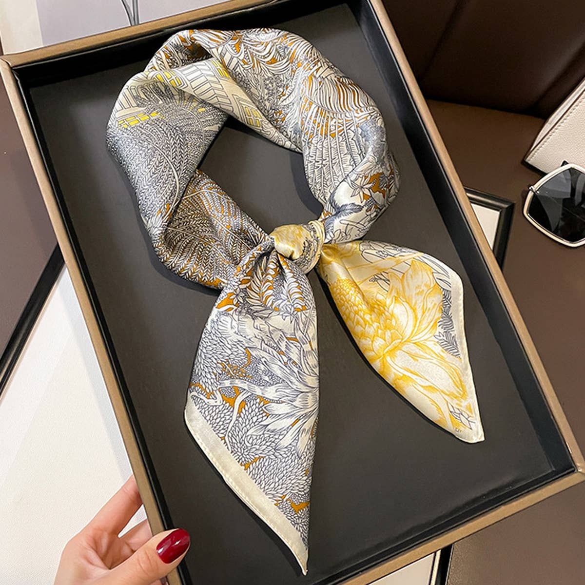 Celestial Silk Scarf