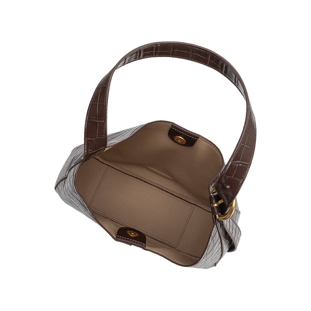 Stefanie Chocolate Shoulder Bag