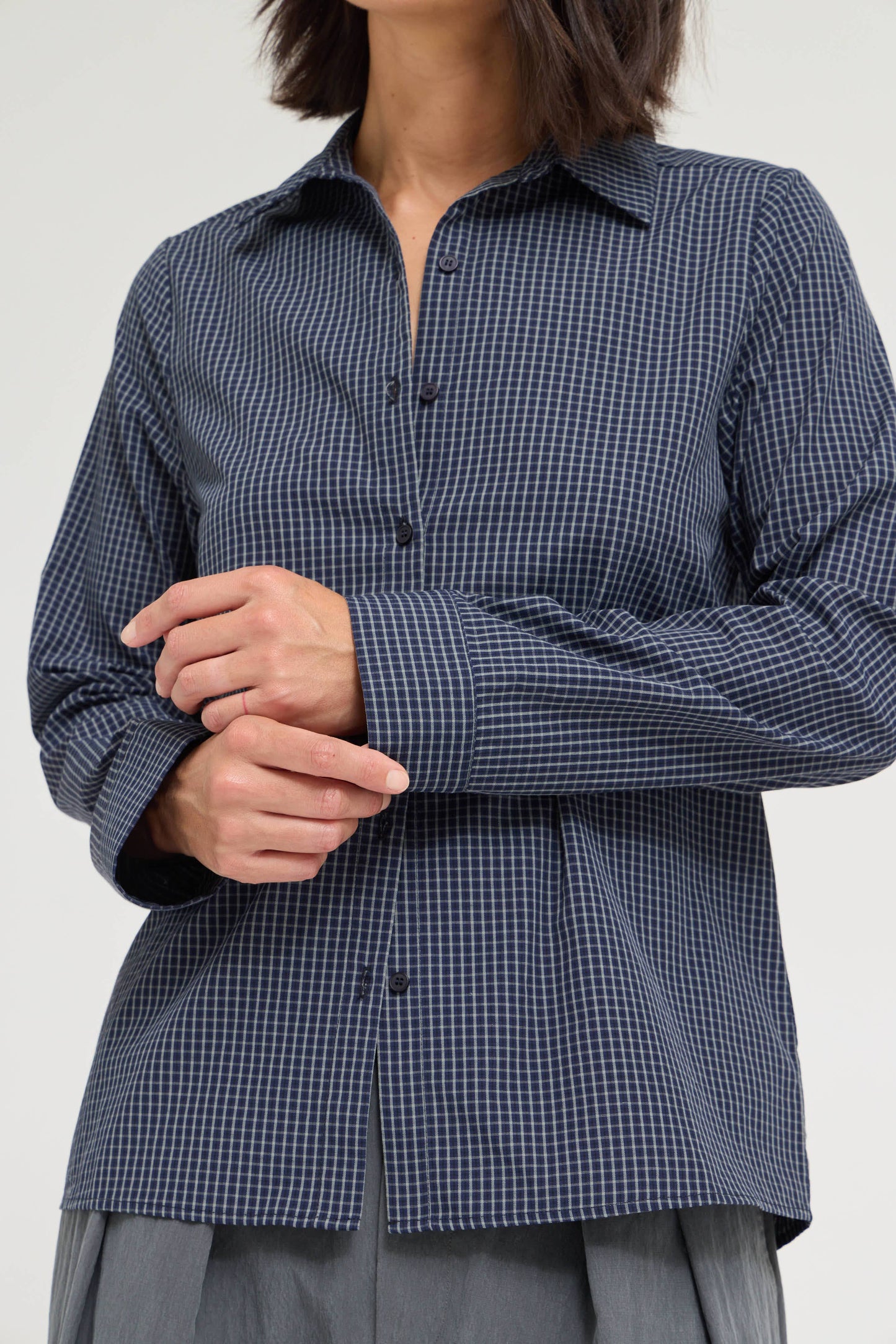 Penelope's Plaid Button up