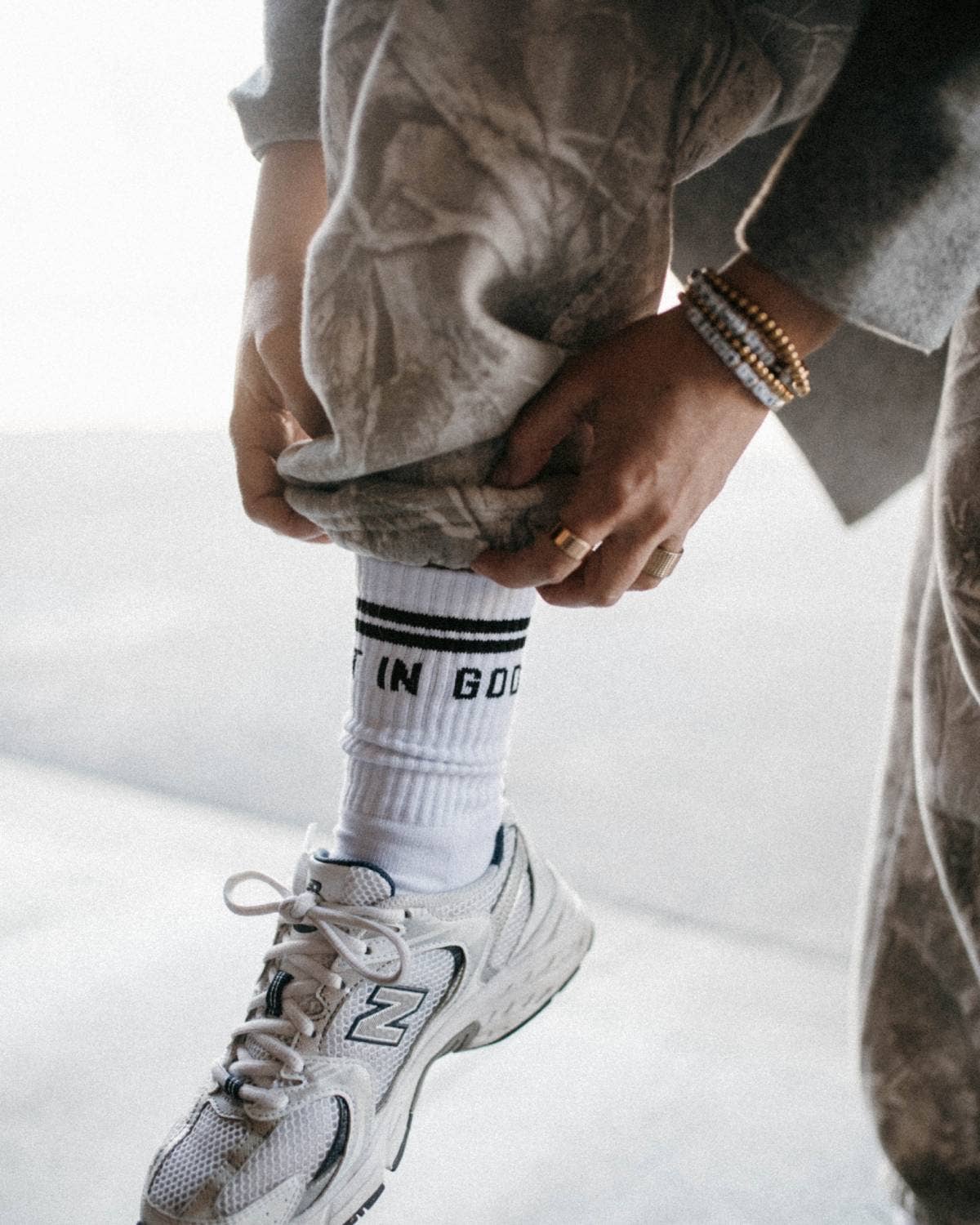 "In God We Trust" Crew Socks