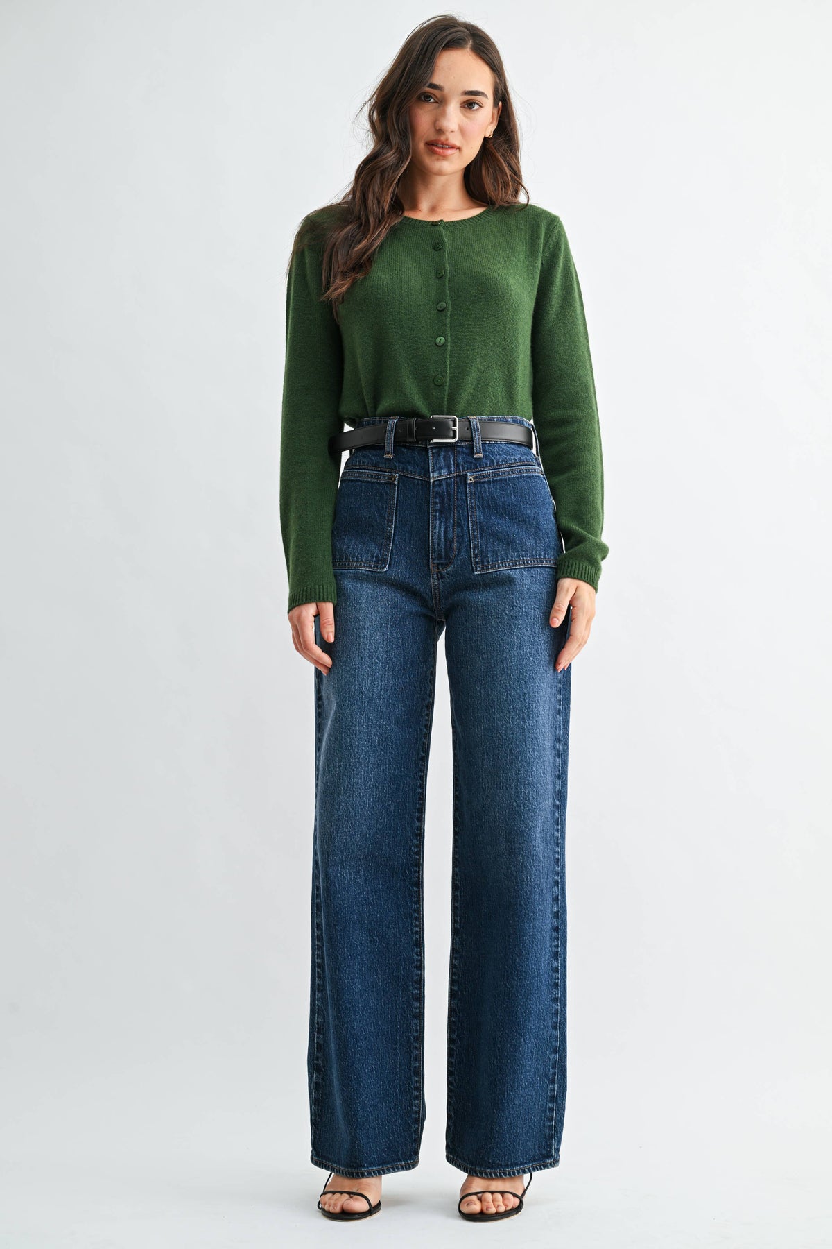 Noa Square Patch Pocket Straight