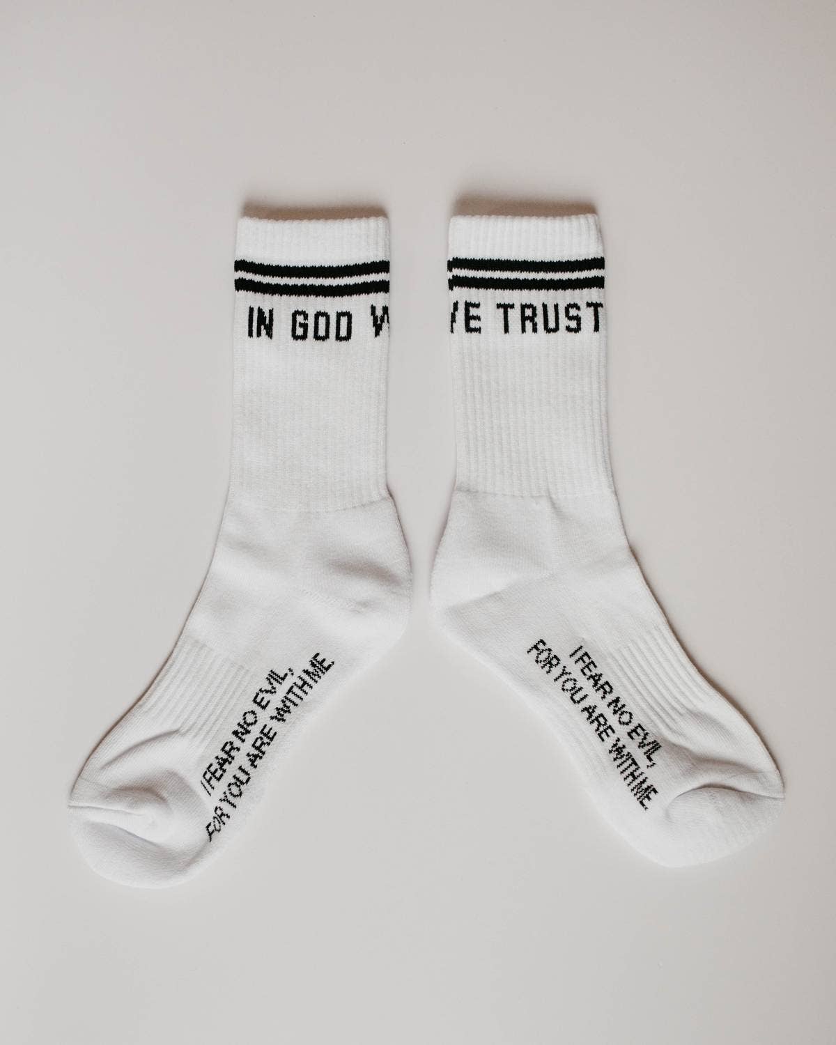 "In God We Trust" Crew Socks