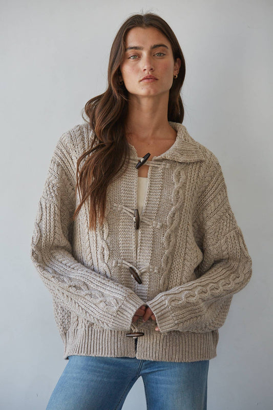 Cable Knit Cardigan