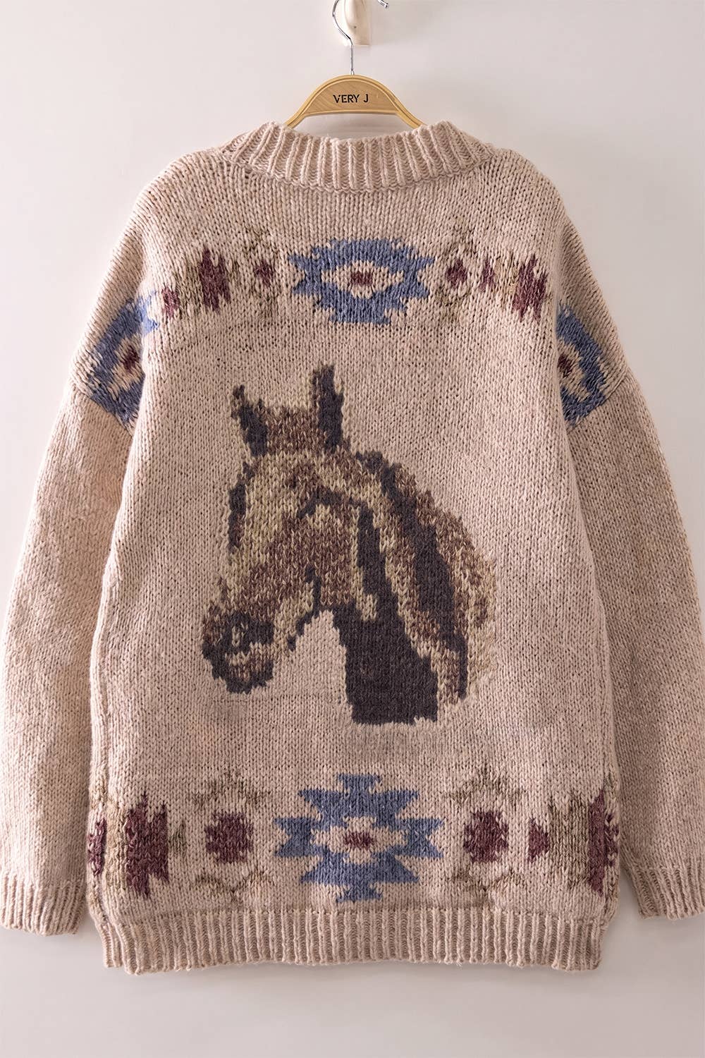 Aztec Horse Cardigan
