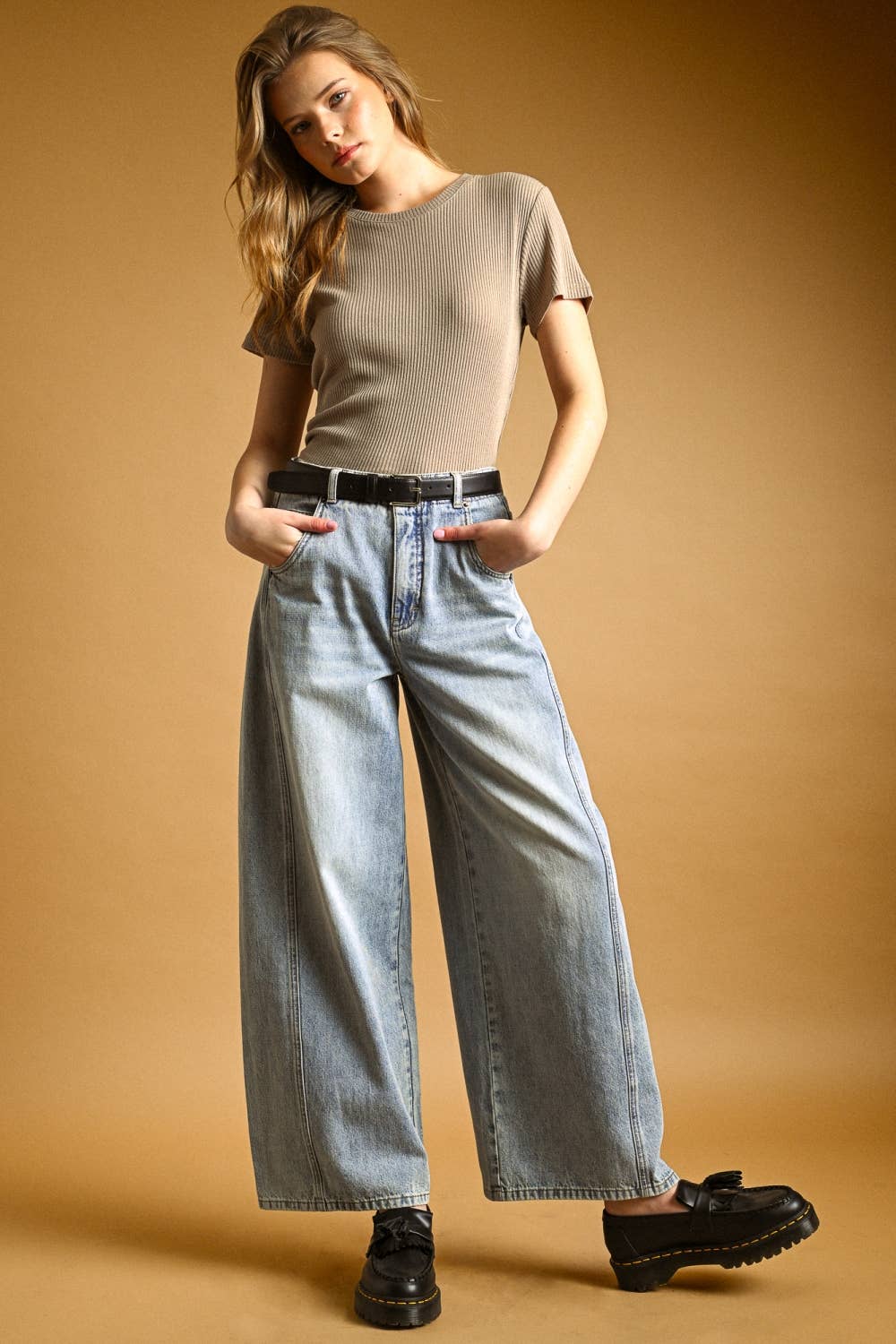 Ribbed Tee