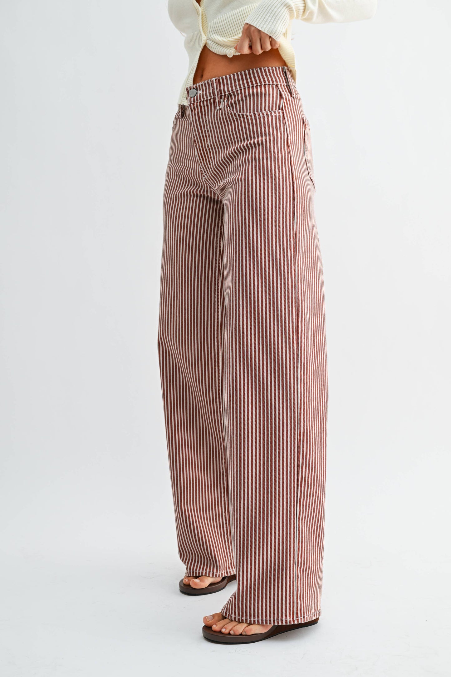 The Striped Relaxed Straight