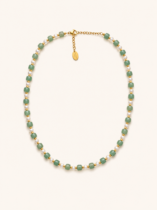 Jade Beaded Necklace