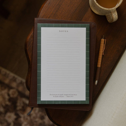 Notepad | Green Plaid