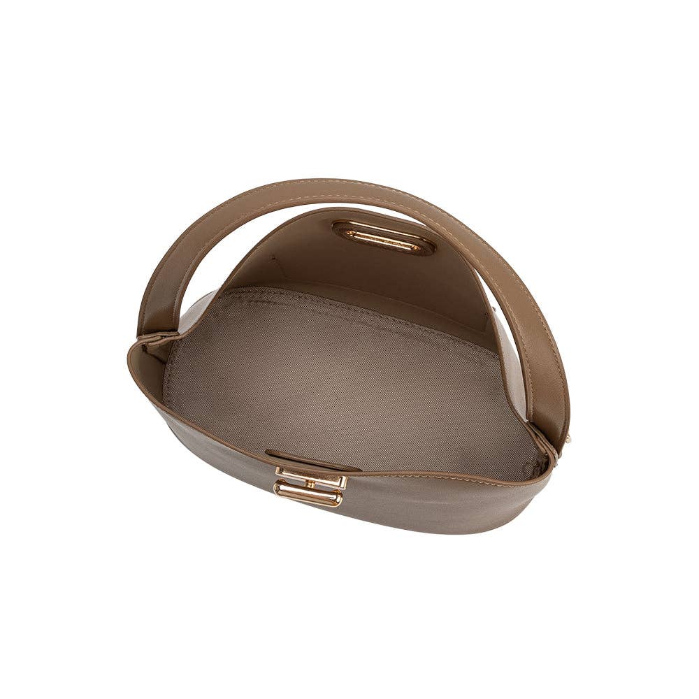 Lana Taupe Crossbody Bag