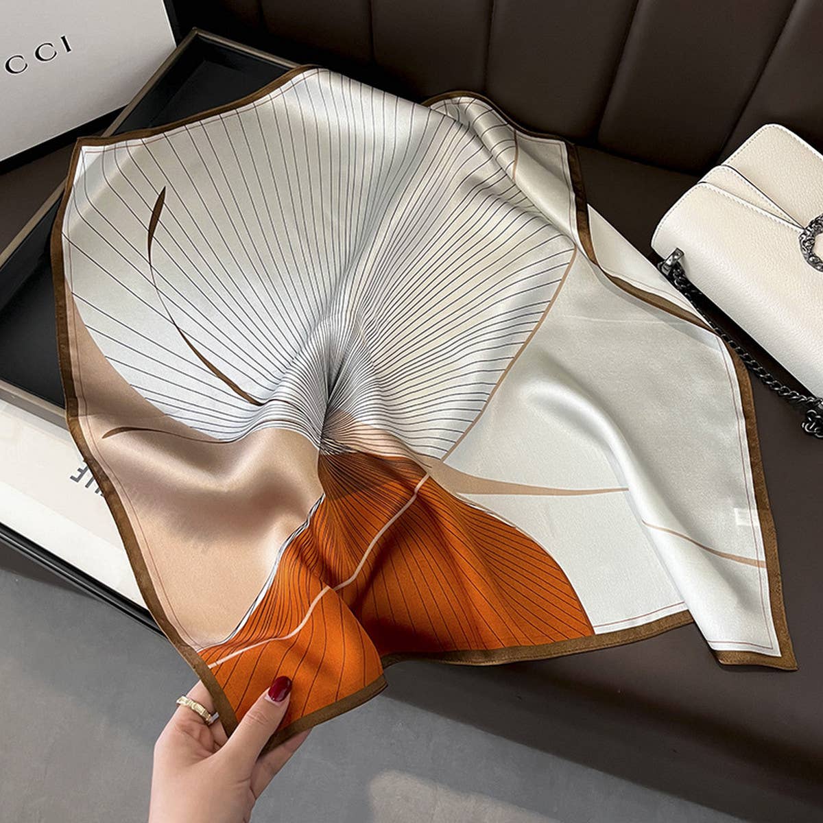 Elegant Mulberry  Silk Scarf