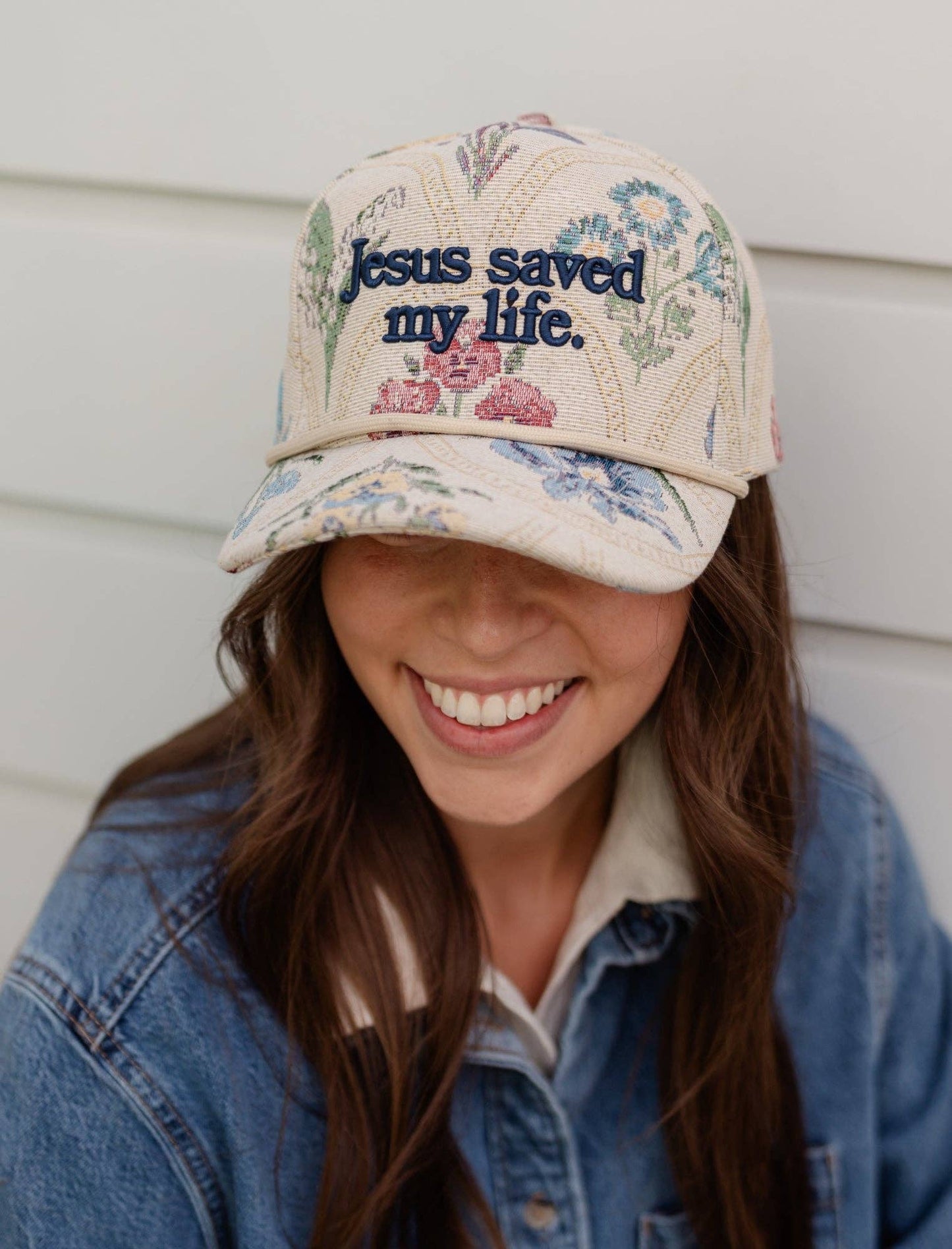 "Jesus saved my life" Hat