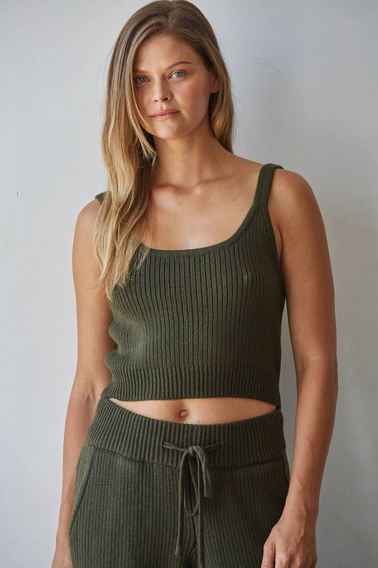 Callie's Ribbed Bralette