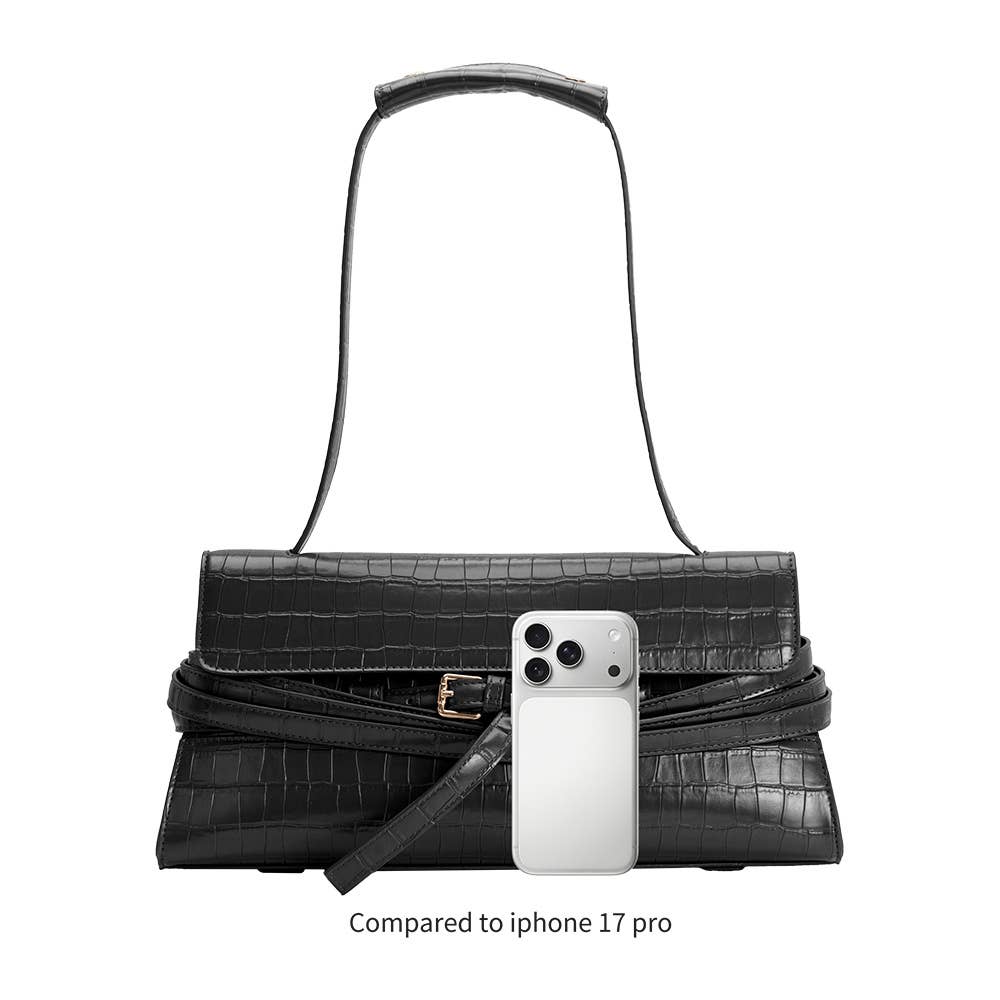 Klarissa Chocolate Shoulder Bag