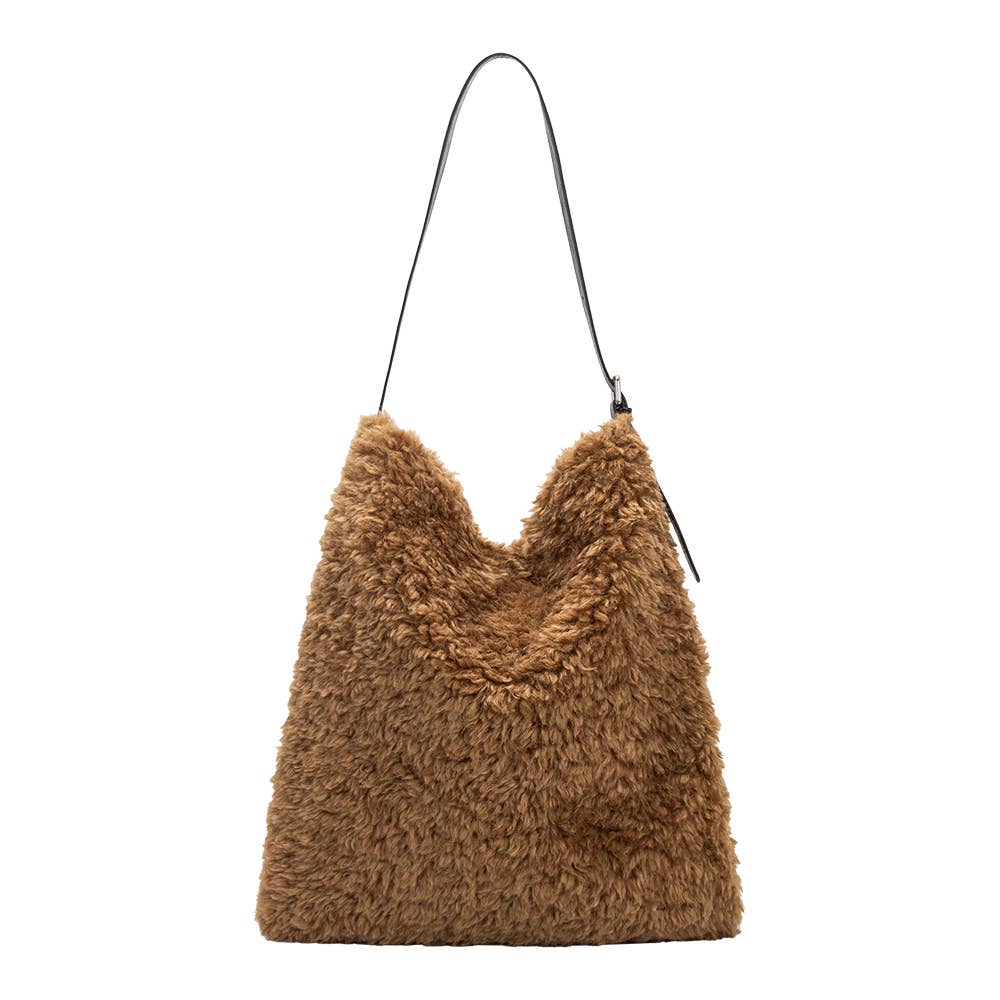 Annie Tan Faux Fur Tote Bag