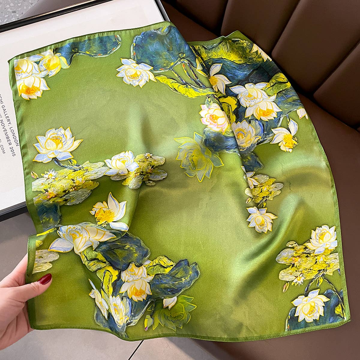 Summer Painting Silk Scarf