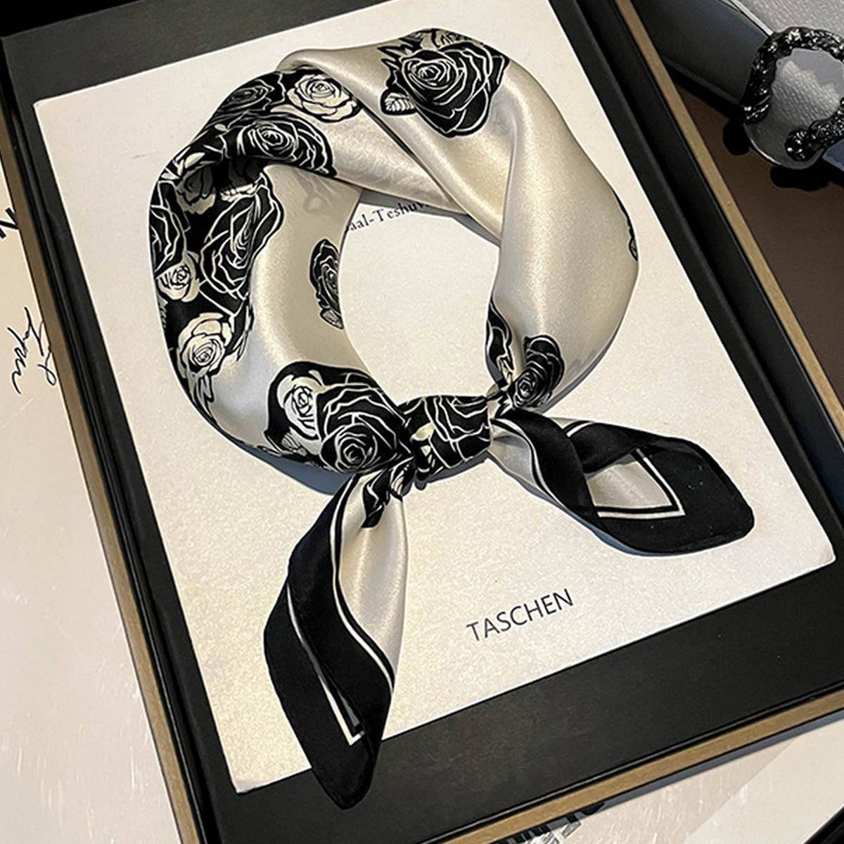 Rose's Silk Scarf