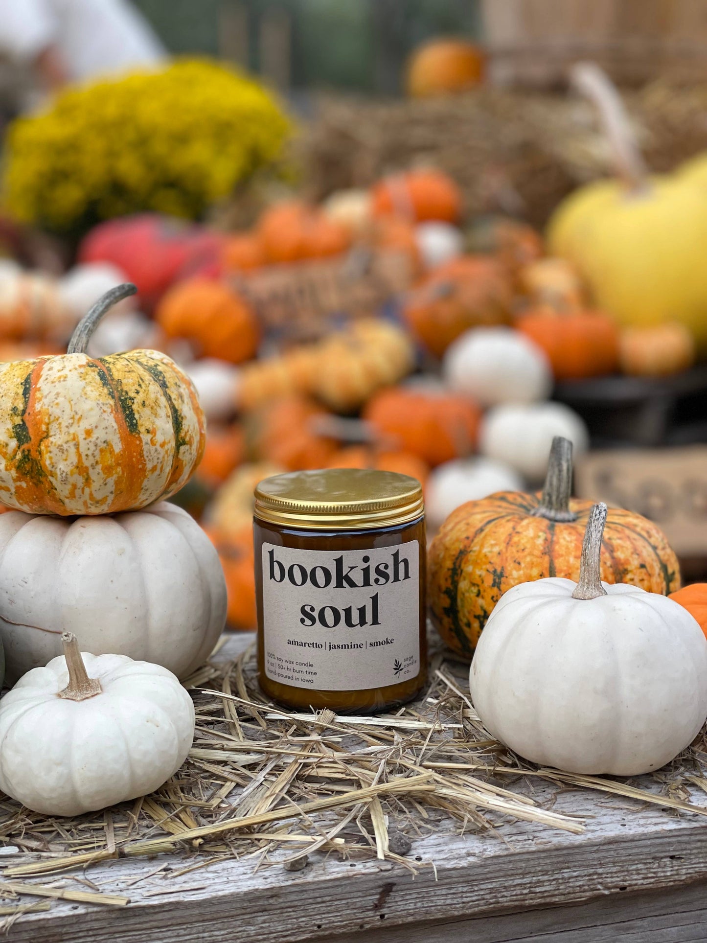 Bookish Soul - 100% Soy Wax Candle