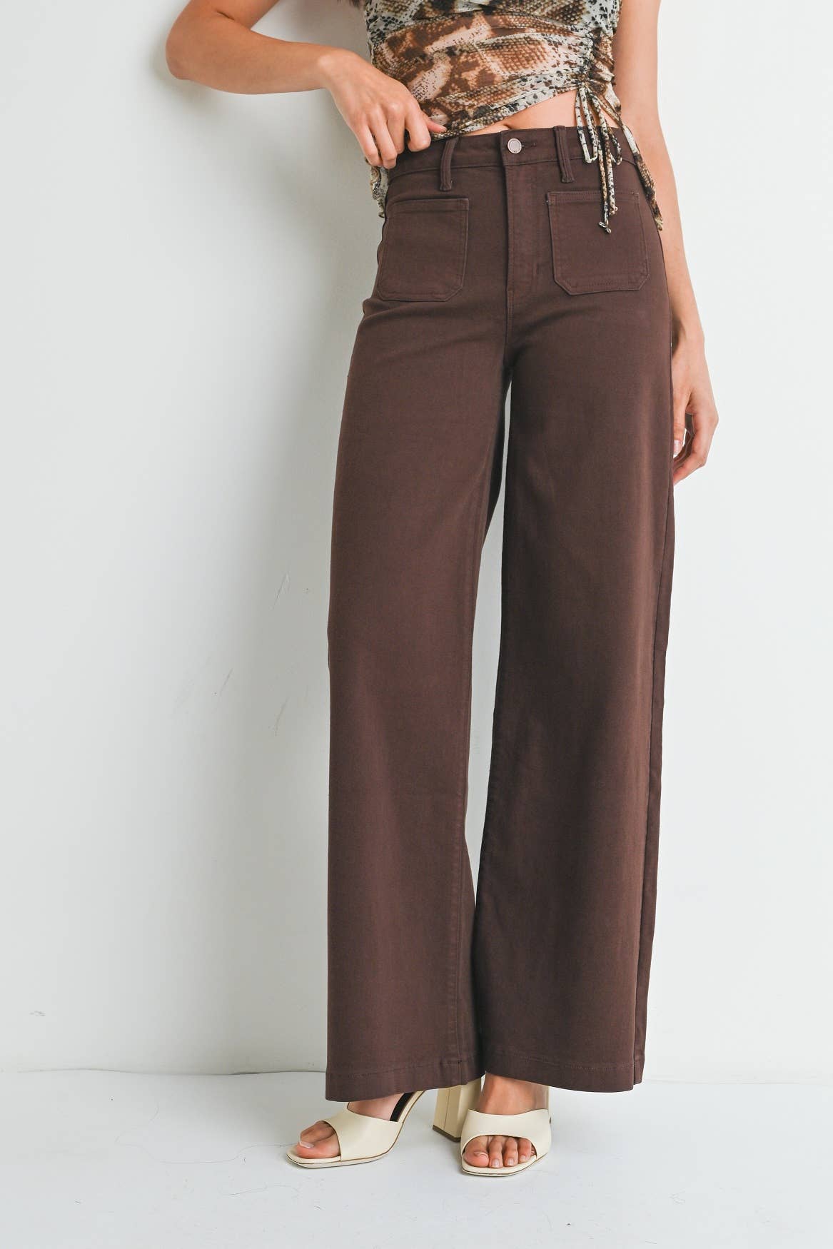 Mini Patch Pocket Jeans
