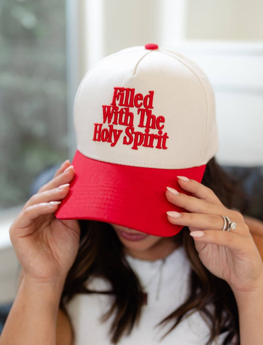 "Filled with the Holy Spirit" Trucker Hat
