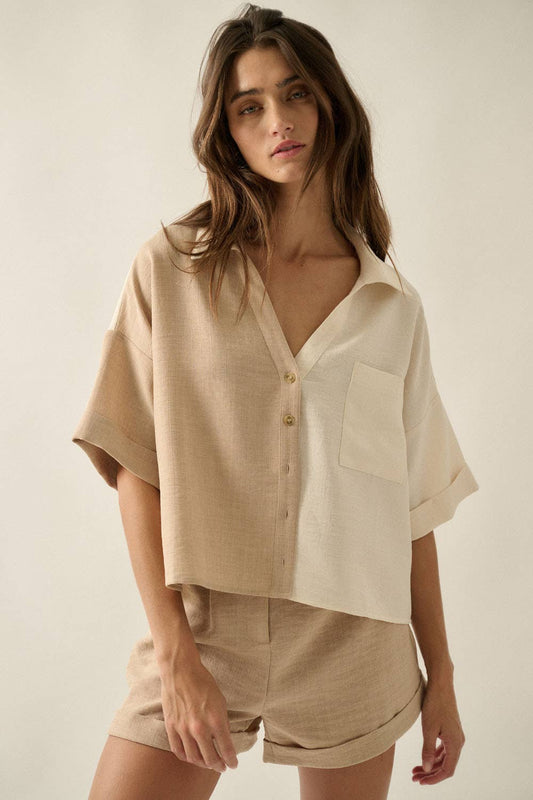 The Colorblock Blouse