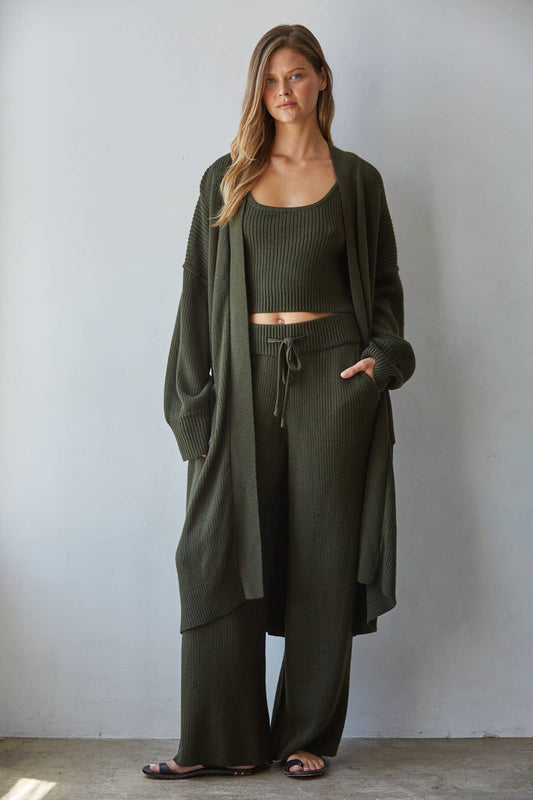 Callie's Ribbed Cardigan