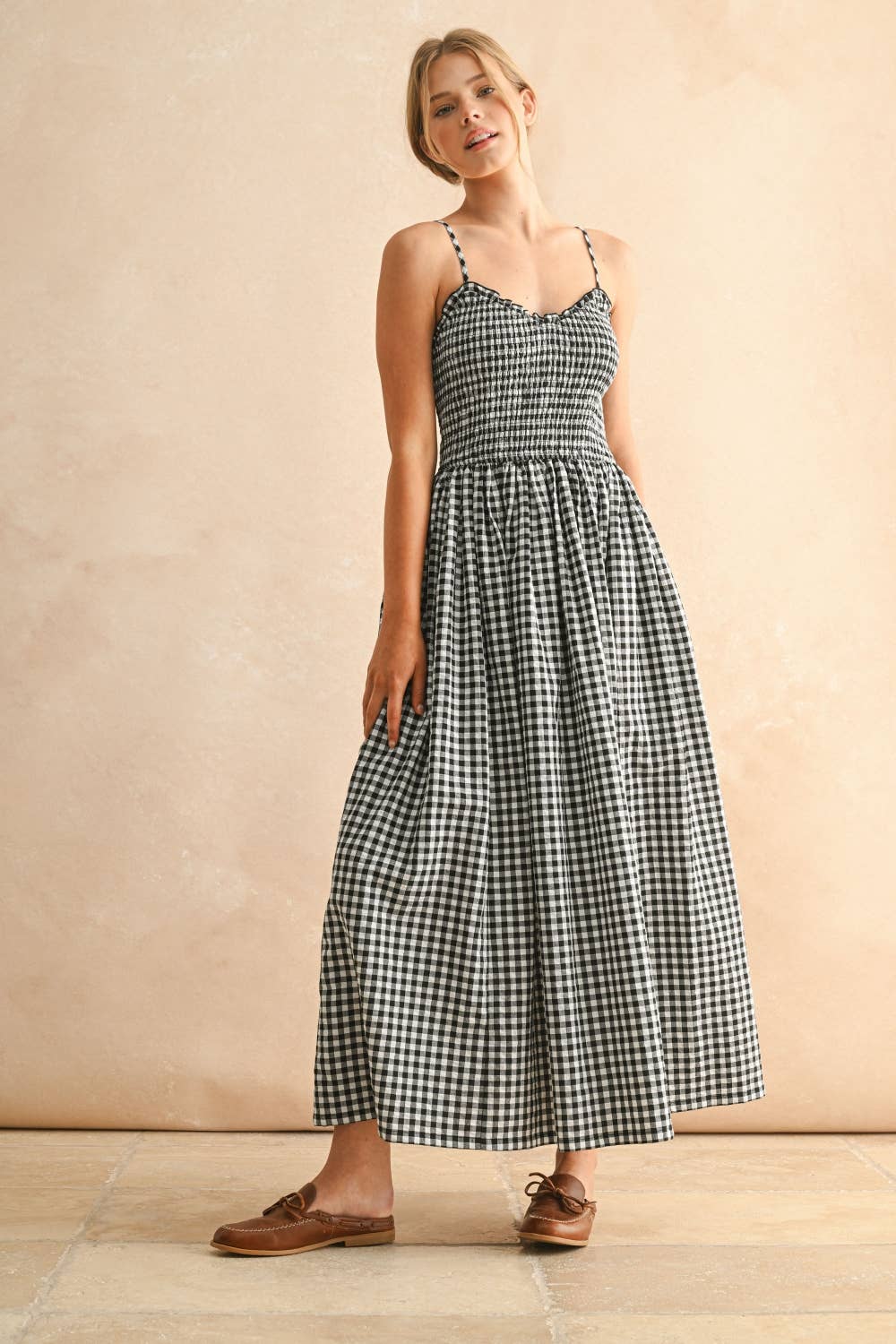Sweetheart Gingham Dress