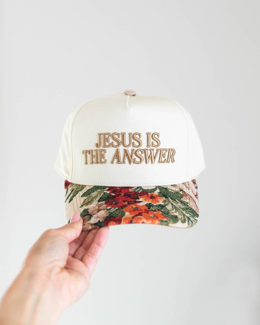 "Jesus is the Answer" Trucker Hat