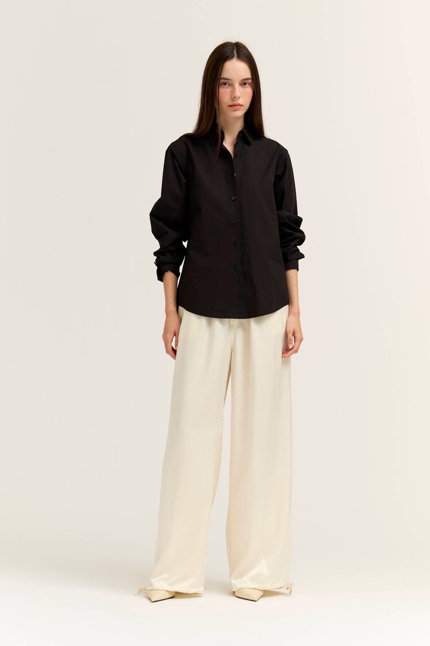 Basic Black Button Up